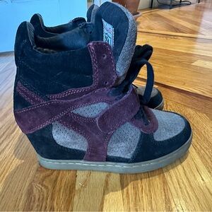 Ash high top wedge sneakers